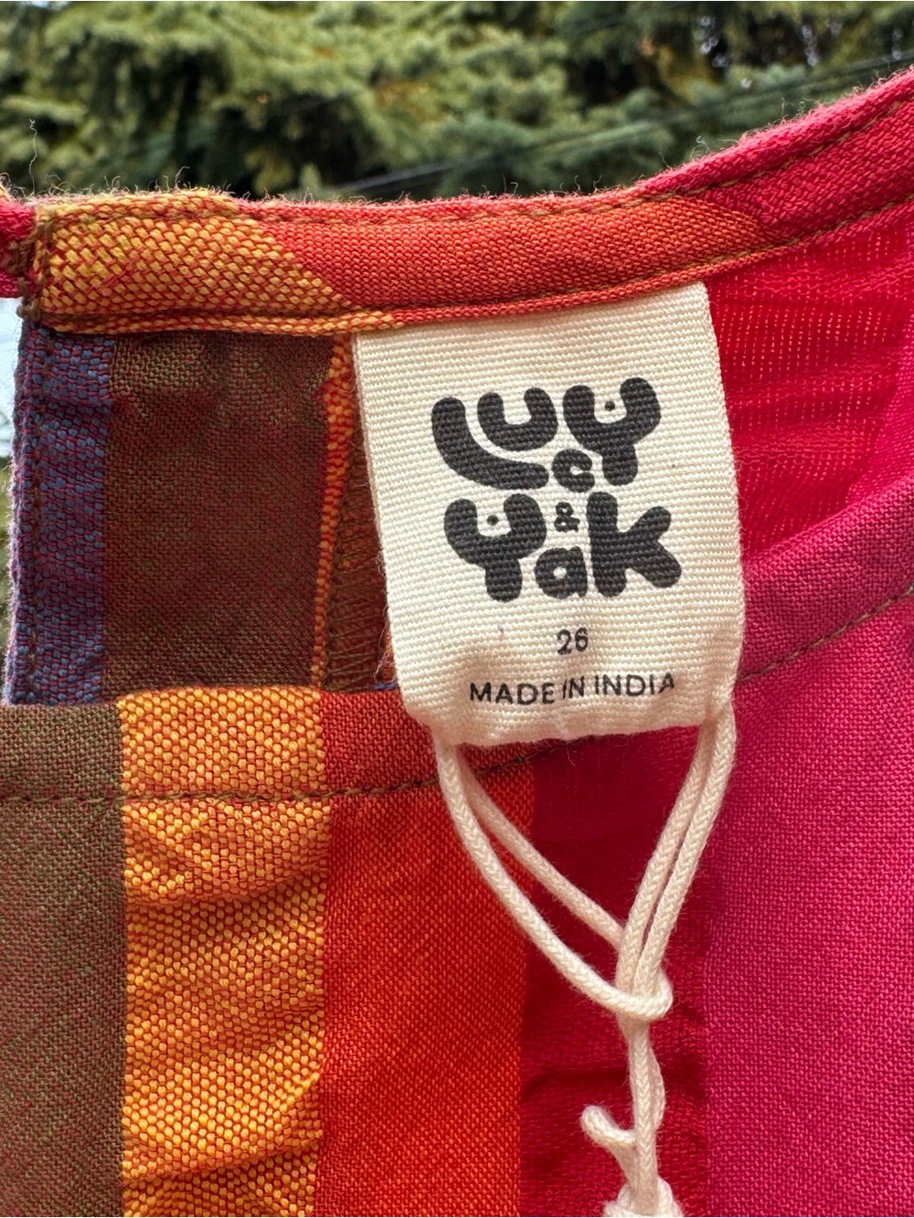 LUCY & YAK Norris rainbow stripe set size 26 / 2XL - Picture 6 of 9